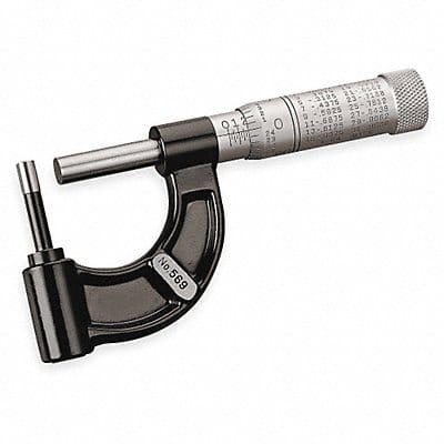 Tube Type Outside Micrometer 1 In