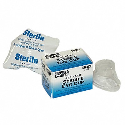 Eye Cup Sterile Clear Plastic