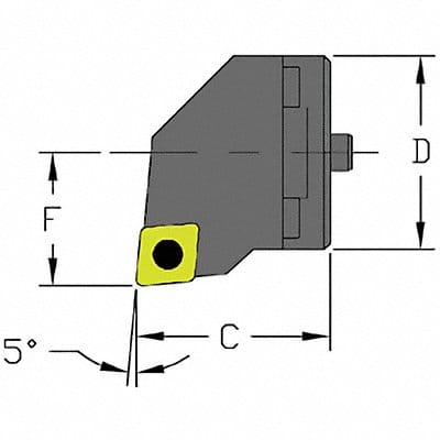 Indexable Cutting Head CCMT 1.2600