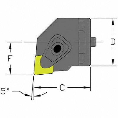 Indexable Cutting Head CNMG 1.5750