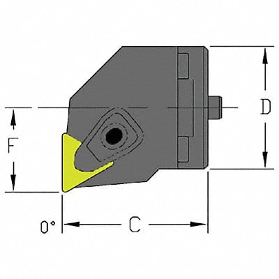 Indexable Cutting Head TNMG 1.5750