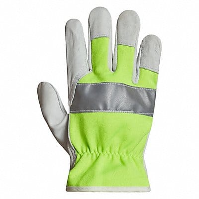 Goatskin Drvr Hi-Viz Bk XL PK12