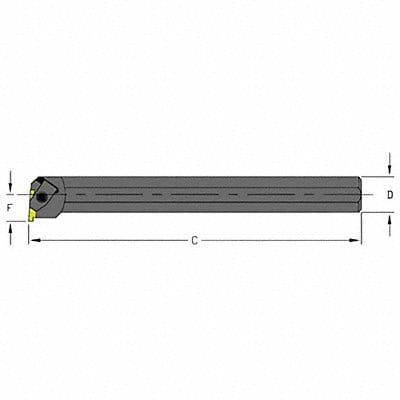 Grooving/Parting Toolholder LH