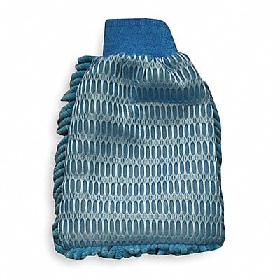 Scrubbing Mitt 11 1/2 in L Blue