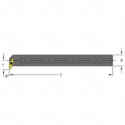 Indexable Boring Bar 1.3100 HSS