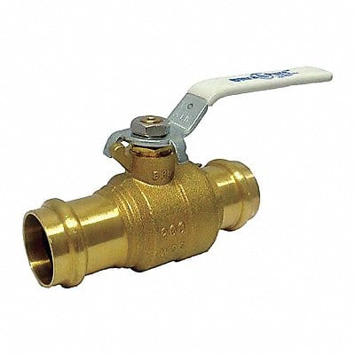 Ball Valve Brass 2-Piece 3/4in 200 psi