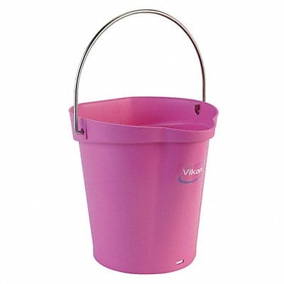 H8704 Hygienic Bucket 1 1/2 gal Pink