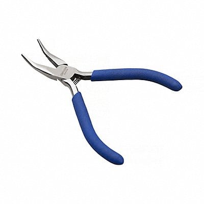 Bent Long Nose Plier 5 L Serrated