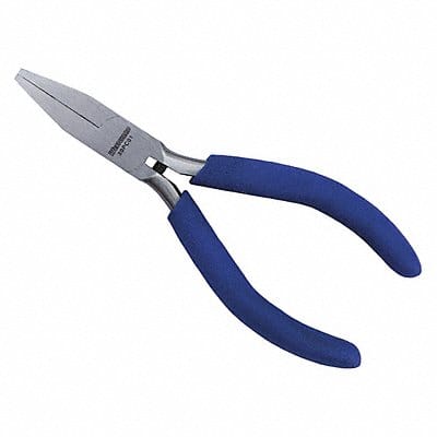 Flat Nose Plier 4-21/32 L Smooth