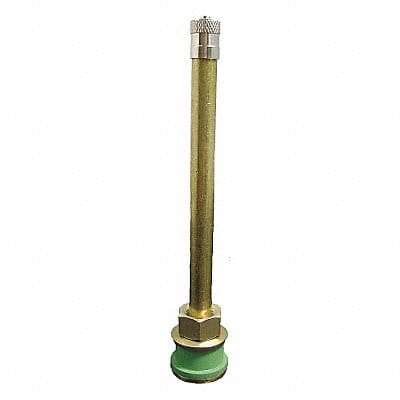 Tire Valve Stdrd Bore 3-3/4in Brass PK10