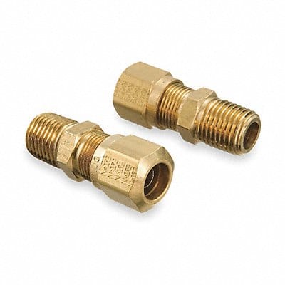 Male Connector 3/8-18 1/4 In Tube Sz