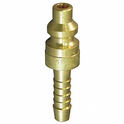 Quick Connect Plug 1/4 Body 1/4 Barb