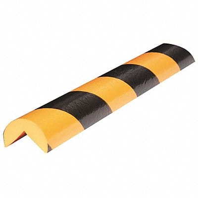 Corner Guard Black/Yellow Self-Adhesive