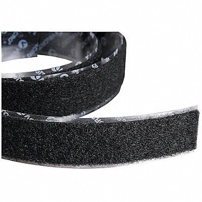 Reclosable Fastener Strap Roll Black