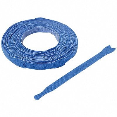 Hook-and-Loop Cable Tie 8 in Blue PK900