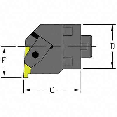 Boring Bar MH40 NEL4-CFT