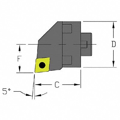 Indexable Cutting Head CCMT 1.4700