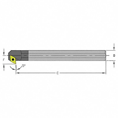 Indexable Boring Bar 1.0500 Carbide