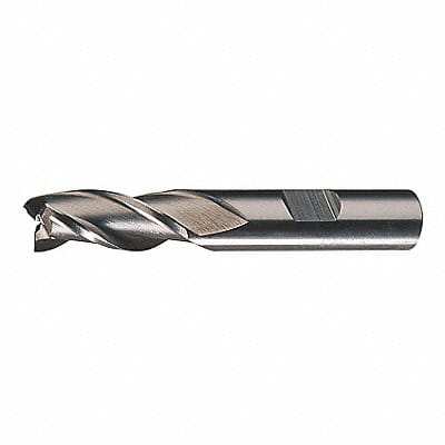 Sq. End Mill Single End HSS 1/2