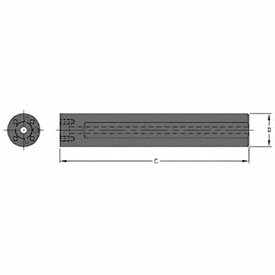 Indexable Boring Bar 2.0100 HSS