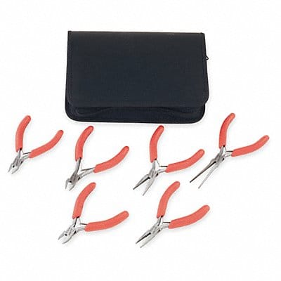 Precision Plier Set Cushion Grip 6 Pcs