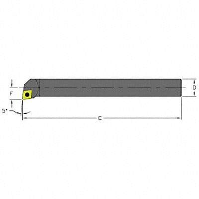 Indexable Boring Bar 0.5800 HSS