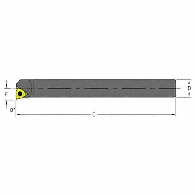 Thread Turning Toolholder D12S LSER3