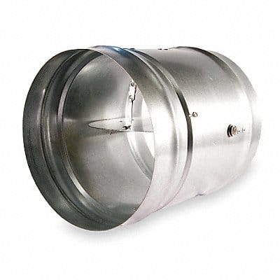 Round Fire Damper 13-5/8 in D 165 Deg F