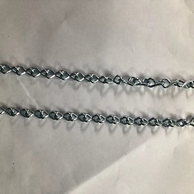 Jack Chain Single Zinc Sz 16 10 Lb 100Ft