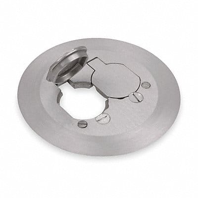 Floor Box Cover Round Aluminum 3/8 in.