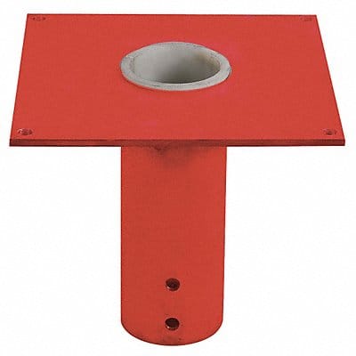 Mounting Base Flush Mount 2000 lb Red