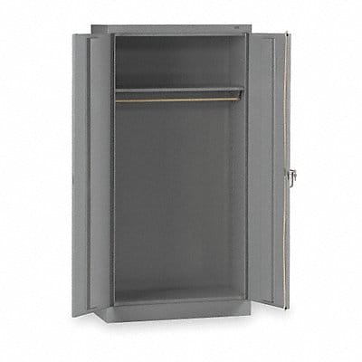 Storage Cabinet 72 x36 x18 MdGry 1Shlv