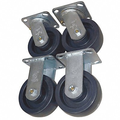 Standard Plate Caster Swivel/Rigid