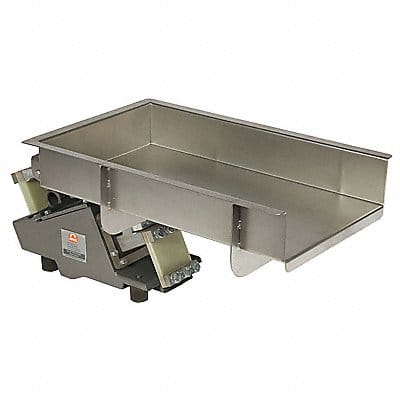 Vibratory Feeder 12 in W x 30 in L Flat