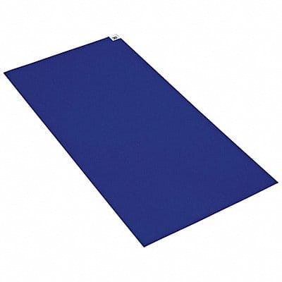 K7651 Disposable Tacky Mat Bl 36inWx45inL PK4