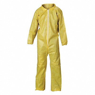 Collared Coverall Elastic Yellow M PK12