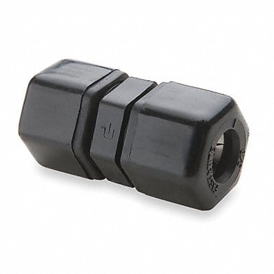 Union Connector Polypropylene Comp 3/8In