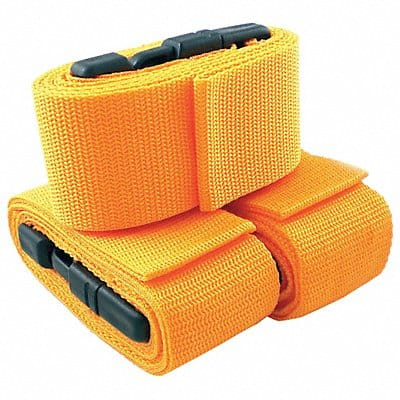 Strap Orange 60 in L PK3