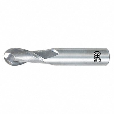 Ball End Mill Single End 7/32 Carbide