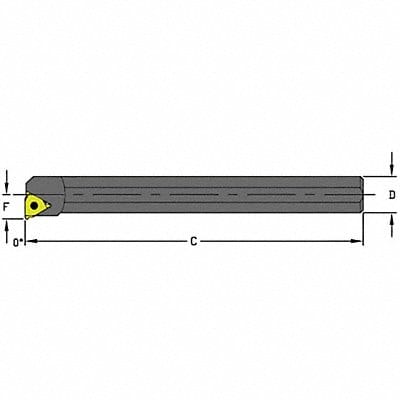 Thread Turning Toolholder A10Q LSER2