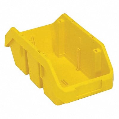 Cross-Stacking Bin Yellow PP 5 in