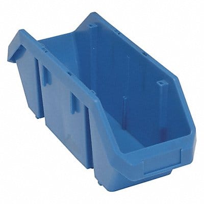 Cross-Stacking Bin Blue PP 7 in