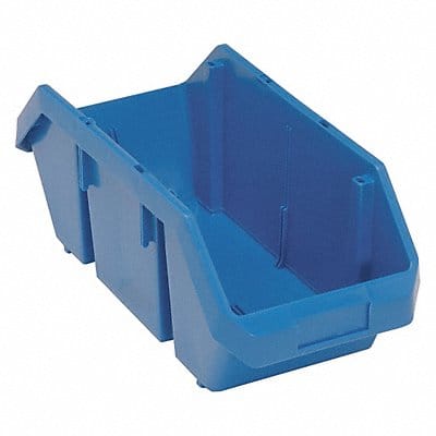 Cross-Stacking Bin Blue PP 7 in