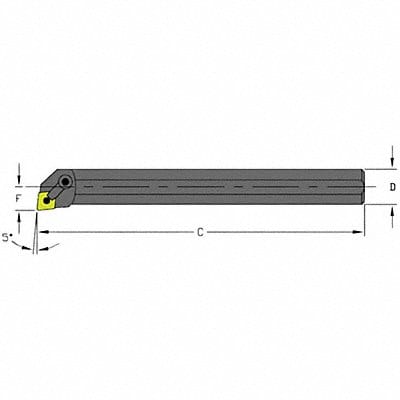 Indexable Boring Bar 0.9200 HSS