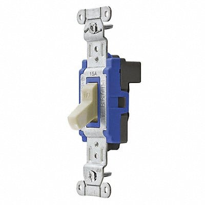 Wall Switch Ivory 15 A Back 3-Way