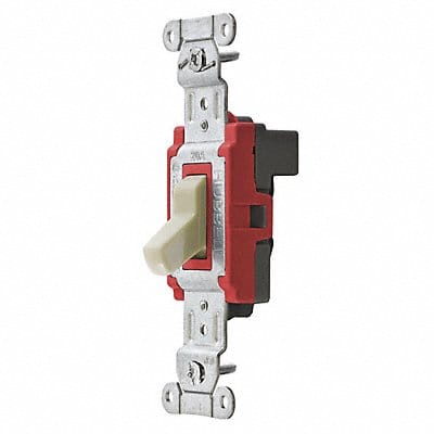 Wall Switch Ivory 20 A Back Single Pole