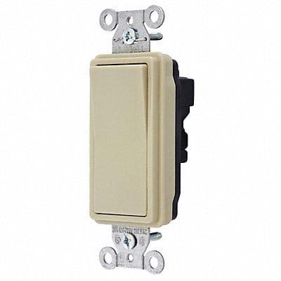 Wall Switch Ivory 20 A Back 3-Way