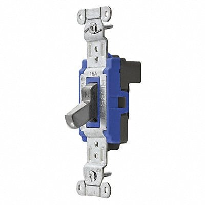 Wall Switch Gray 15 A Back 3-Way