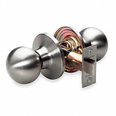 Knob Lockset Mechanical Passage Grd. 3