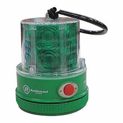 Revolving Led Safety Lights Green